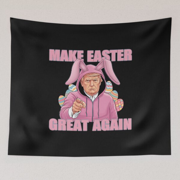 Item preview, Make Easter Great Again Trump Bunny Spring Hunt Eggs  designed and sold by TalalosART.