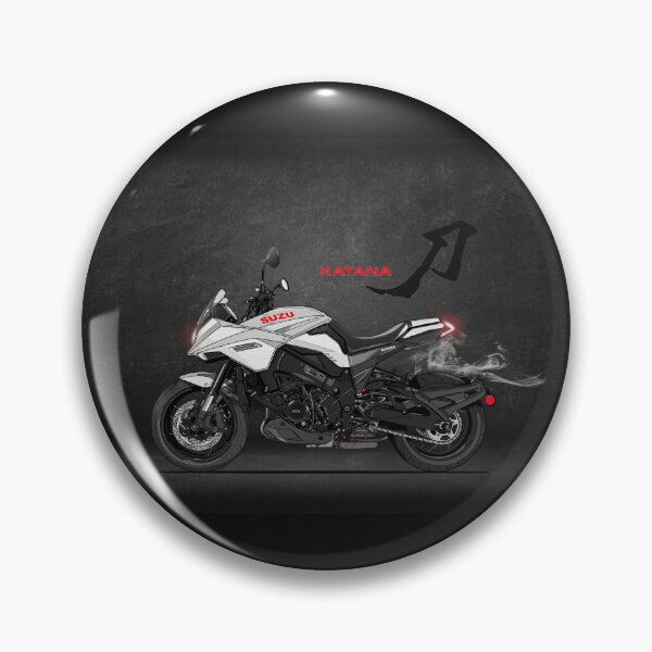 Item preview, Motorcycle suzuki katana background art designed and sold by sketchjuny.