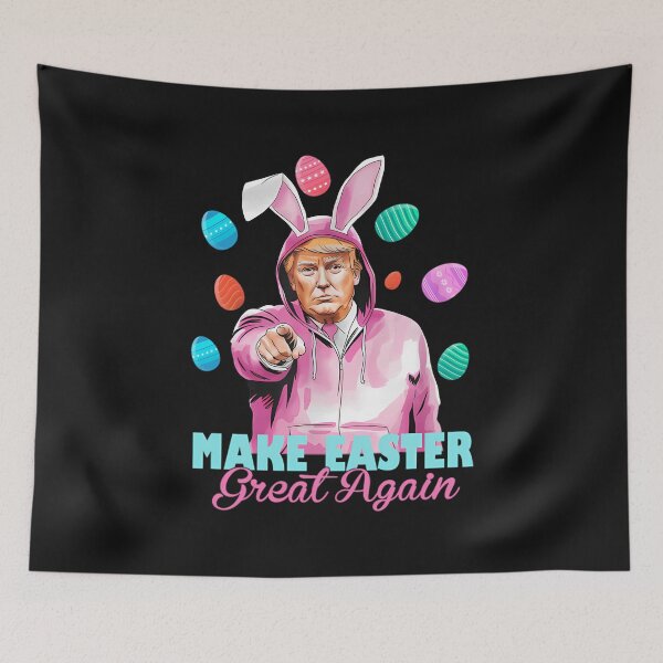 Item preview, Make Easter Great Again Trump Bunny Spring Hunt Eggs  designed and sold by TalalosART.