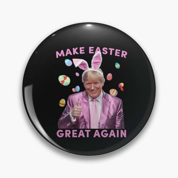 Item preview, Make Easter Great Again Funny Trump Bunny Spring Hunt Eggs designed and sold by TalalosART.
