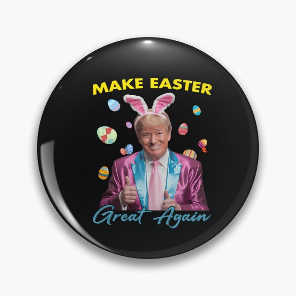 Item preview, Make Easter Great Again Funny Trump Bunny Spring Hunt Eggs  designed and sold by TalalosART.