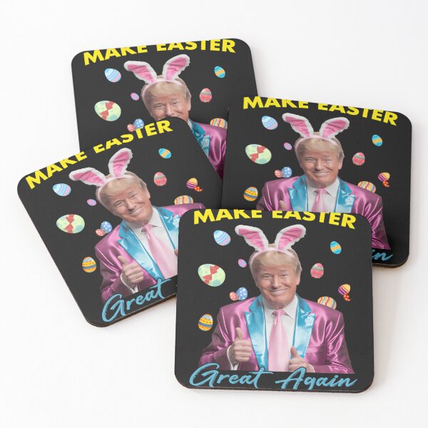 Item preview, Make Easter Great Again Funny Trump Bunny Spring Hunt Eggs  designed and sold by TalalosART.