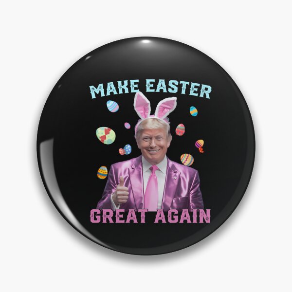 Item preview, Make Easter Great Again Funny Trump Bunny Spring Hunt Eggs designed and sold by TalalosART.