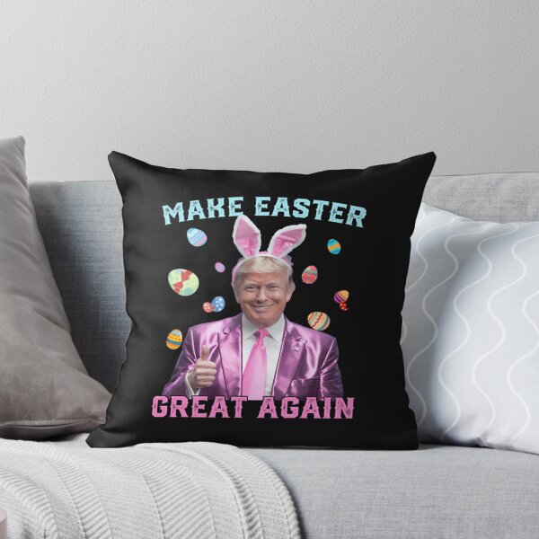 Item preview, Make Easter Great Again Funny Trump Bunny Spring Hunt Eggs designed and sold by TalalosART.