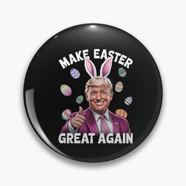 Item preview, Make Easter Great Again Funny Trump Bunny Spring Hunt Eggs  designed and sold by TalalosART.