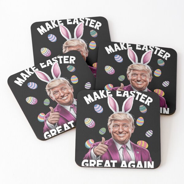 Item preview, Make Easter Great Again Funny Trump Bunny Spring Hunt Eggs  designed and sold by TalalosART.