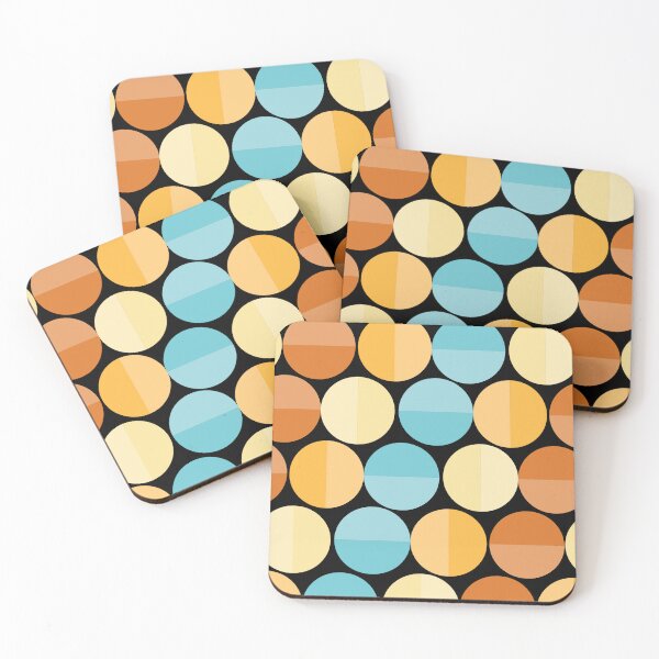 Item preview, Retro Half and Half Dots Pattern designed and sold by leia1191.