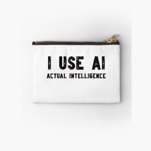 Item preview, Copy of I use AI Actual Intelligence funny AI phrase designed and sold by Positivet21.