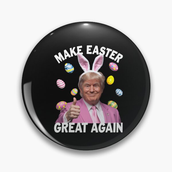 Item preview, Make Easter Great Again Funny Trump Bunny Spring Hunt Eggs  designed and sold by TalalosART.