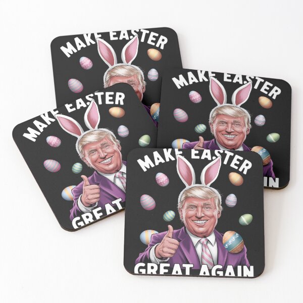 Item preview, Make Easter Great Again Funny Trump Bunny Spring Hunt Eggs  designed and sold by TalalosART.
