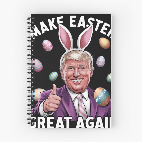 Item preview, Make Easter Great Again Funny Trump Bunny Spring Hunt Eggs  designed and sold by TalalosART.