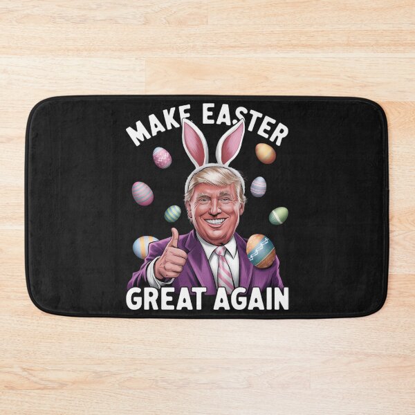 Item preview, Make Easter Great Again Funny Trump Bunny Spring Hunt Eggs  designed and sold by TalalosART.