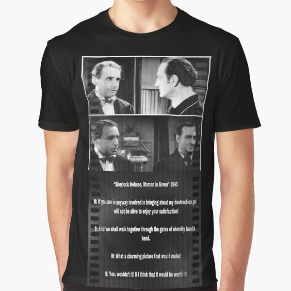 Item preview, My favorite scene in Sherlock Holmes, Woman in Green 1945 designed and sold by LisaMPierce1990.