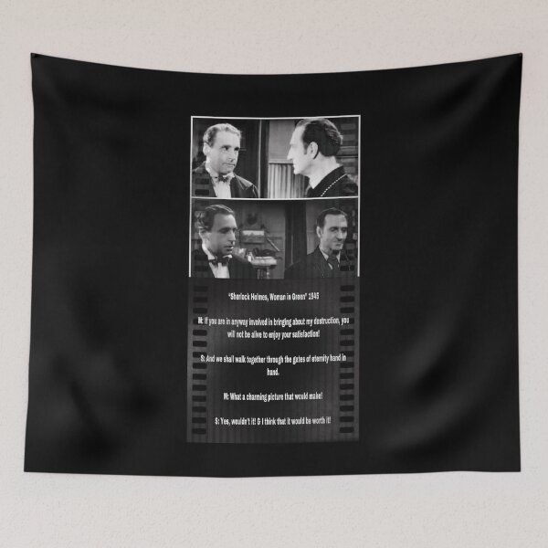 Item preview, My favorite scene in Sherlock Holmes, Woman in Green 1945 designed and sold by LisaMPierce1990.