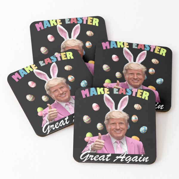 Item preview, Make Easter Great Again Funny Trump Bunny Spring Hunt Eggs  designed and sold by TalalosART.