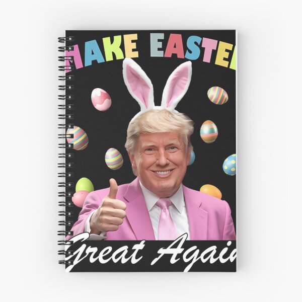 Item preview, Make Easter Great Again Funny Trump Bunny Spring Hunt Eggs  designed and sold by TalalosART.