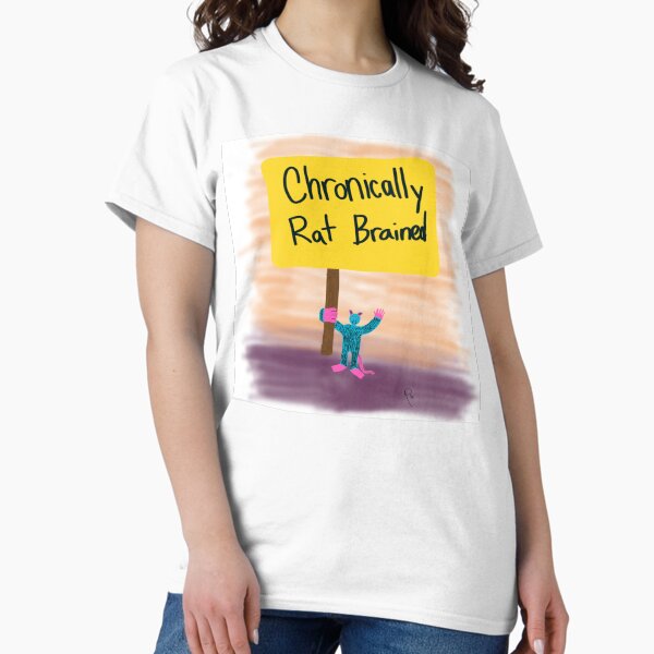 Vista previa del artículo con la obra «Cerebro de rata crónico», diseñado y vendido por LilNoseDresses.