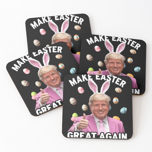 Item preview, Make Easter Great Again Funny Trump Bunny Spring Hunt Eggs  designed and sold by TalalosART.