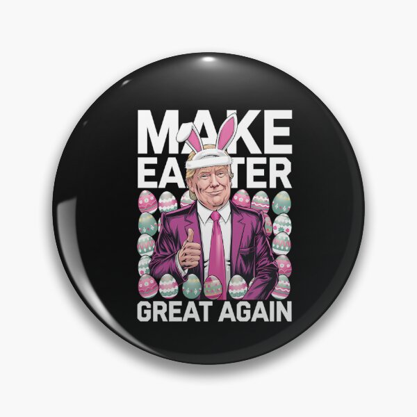 Item preview, Make Easter Great Again Funny Trump Bunny Spring Hunt Eggs designed and sold by TalalosART.