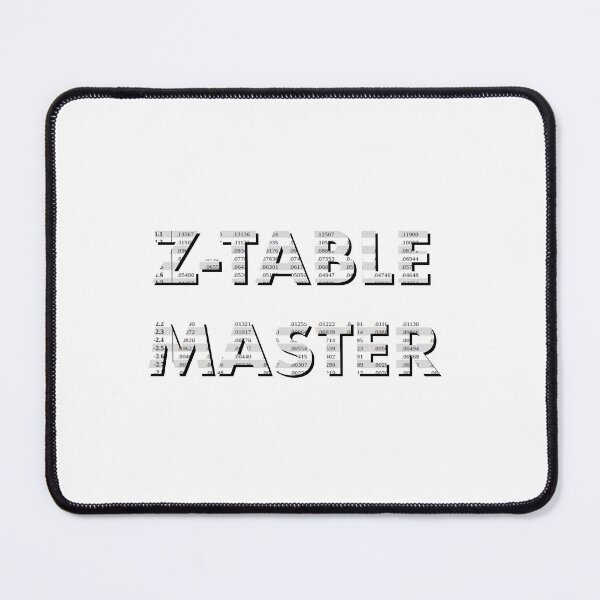 Item preview, Z TABLE MASTER STATISTICS designed and sold by americasgottalentshop agt.