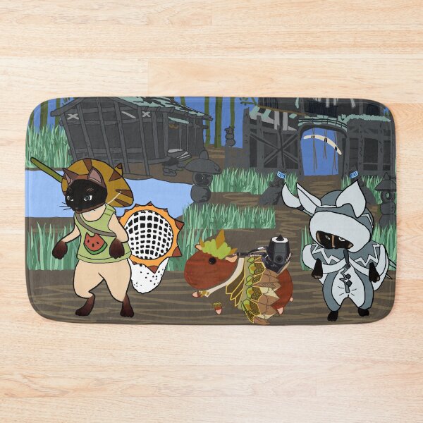 Item preview, Pip, Hana and Yuna in the World of Monster Hunter designed and sold by artsforsmarts.