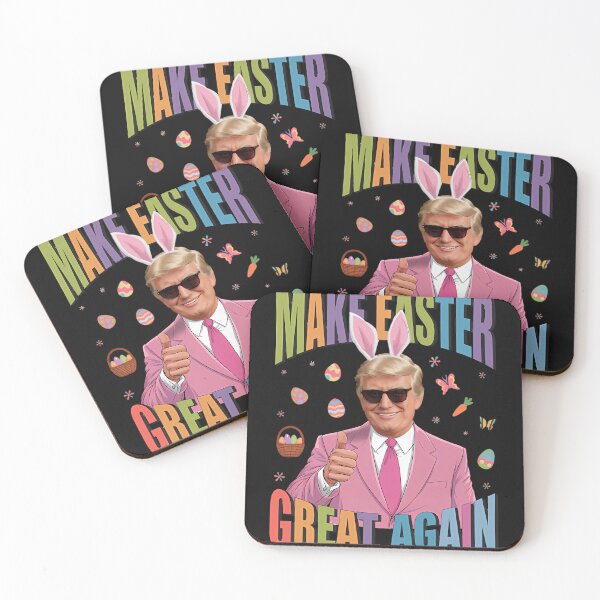 Item preview, Make Easter Great Again Funny Trump Bunny Spring Hunt Eggs  designed and sold by TalalosART.