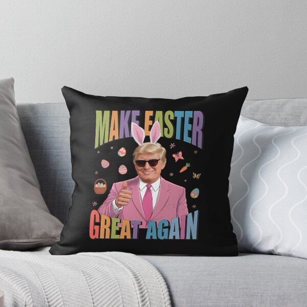 Item preview, Make Easter Great Again Funny Trump Bunny Spring Hunt Eggs  designed and sold by TalalosART.