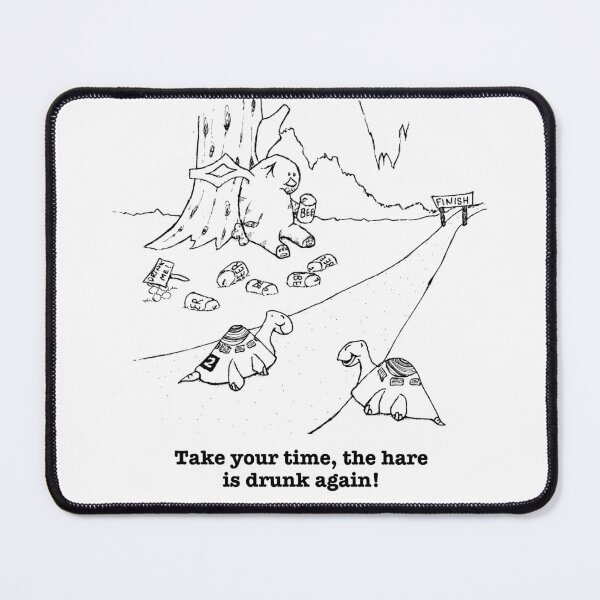 Item preview, The hare is drunk again! designed and sold by Quahx.
