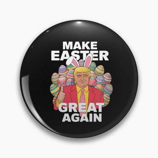 Item preview, Make Easter Great Again Funny Trump Bunny Spring Hunt Eggs  designed and sold by TalalosART.
