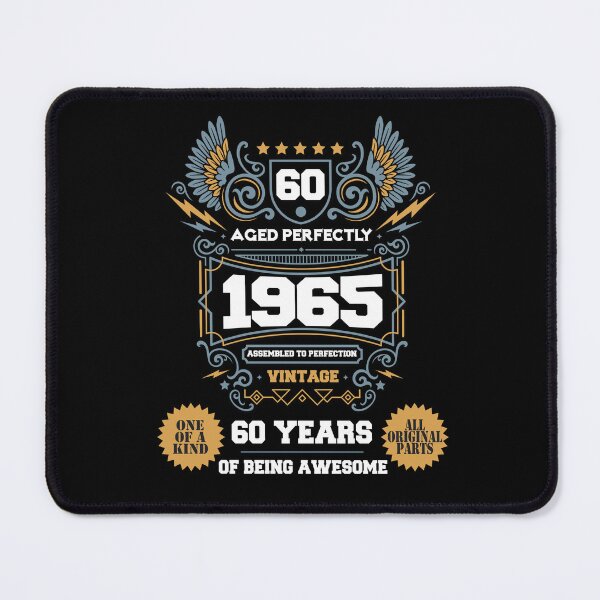 Item preview, Vintage Aged Perfectly Awesome Since 1965 Legend, Limited Edition, 60th Birthday, Assembled to perfection, Legend is Born, 60 years of being awesome, One of a kind Birthday designed and sold by DjenShop.