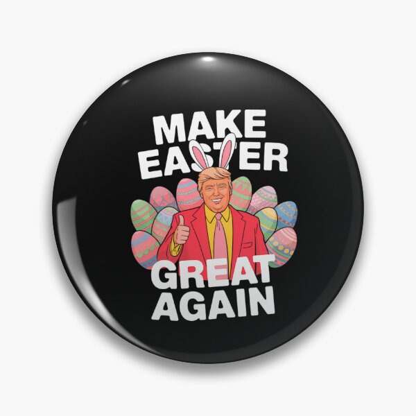 Item preview,  Make Easter Great Again Funny Trump Bunny Spring Hunt Eggs  designed and sold by TalalosART.