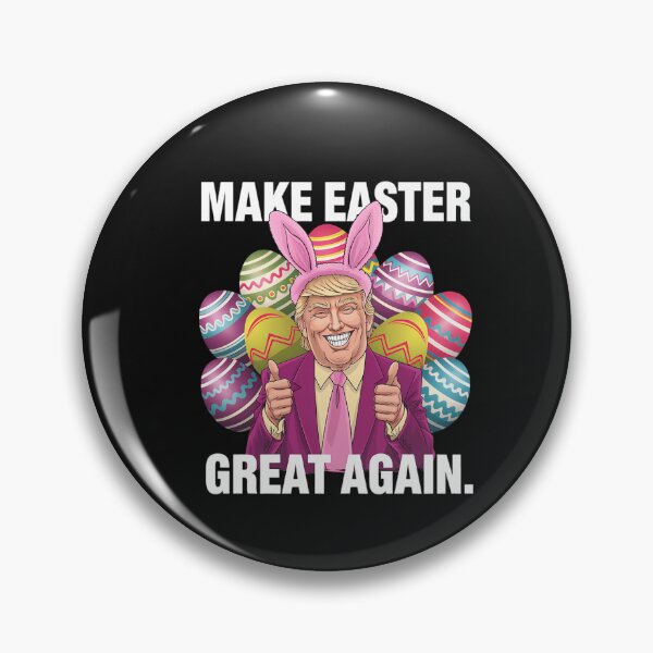 Item preview, Make Easter Great Again Funny Trump Bunny Spring Hunt Eggs designed and sold by TalalosART.