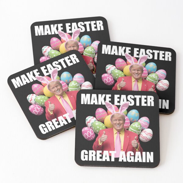 Item preview, Make Easter Great Again Funny Trump Bunny Spring Hunt Eggs designed and sold by TalalosART.