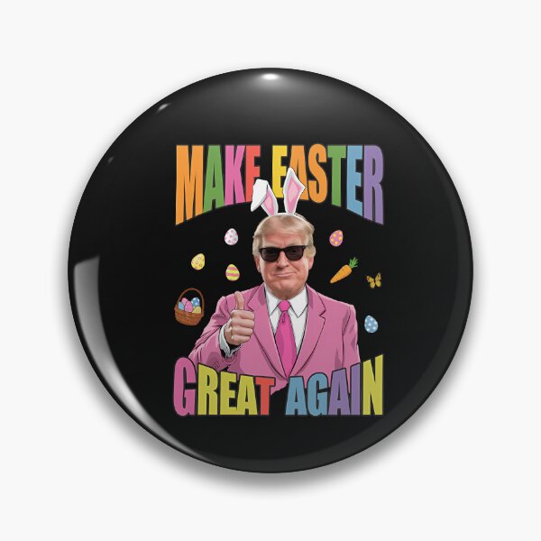 Item preview, Make Easter Great Again Funny Trump Bunny Spring Hunt Eggs designed and sold by TalalosART.