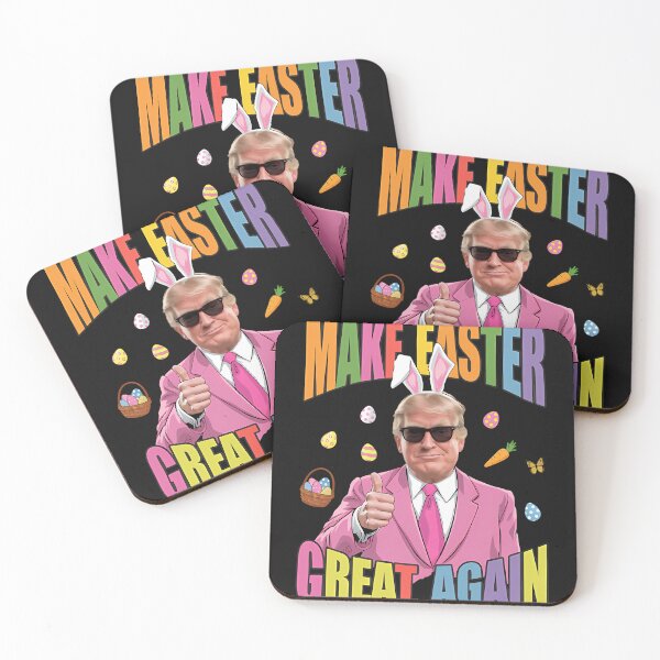 Item preview, Make Easter Great Again Funny Trump Bunny Spring Hunt Eggs designed and sold by TalalosART.