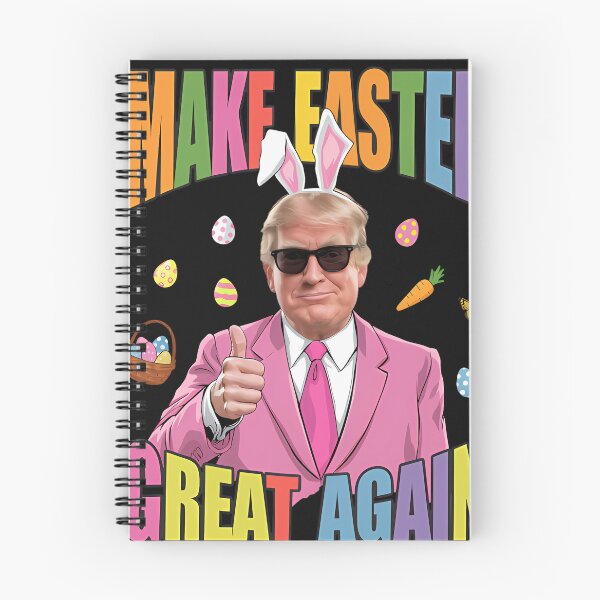 Item preview, Make Easter Great Again Funny Trump Bunny Spring Hunt Eggs designed and sold by TalalosART.