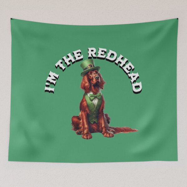 Item preview, I'm The RedHead St. Patricks day Design designed and sold by MoeTiff.