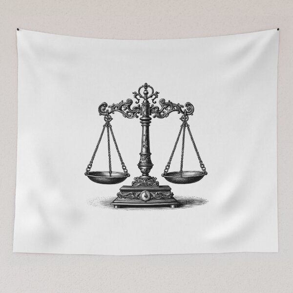 Item preview, Balance Scale Of Justice designed and sold by NTGUILTY.