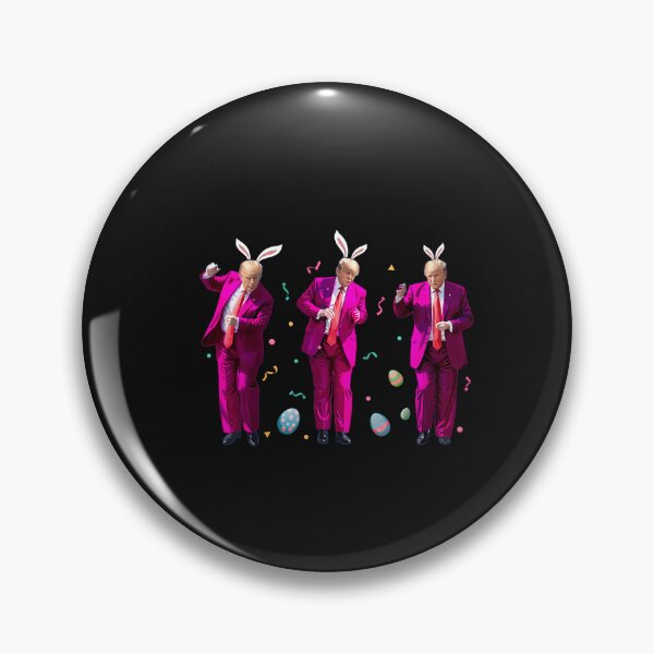 Item preview, Happy Easter Bunny Spring Hunt Eggs Rabbit Funny Trump Dance  designed and sold by TalalosART.