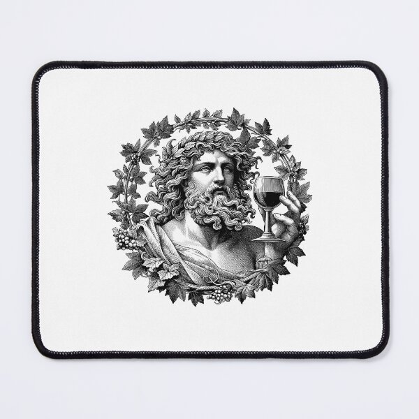Item preview, Dionysus Divine Charm Delight in the Radiance of This Portrait designed and sold by NTGUILTY.