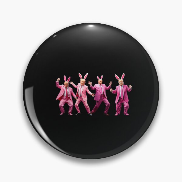 Item preview, Happy Easter Bunny Spring Hunt Eggs Rabbit Funny Trump Dance  designed and sold by TalalosART.