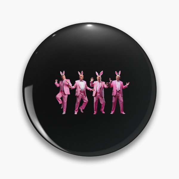 Item preview, Happy Easter Bunny Spring Hunt Eggs Rabbit Funny Trump Dance  designed and sold by TalalosART.