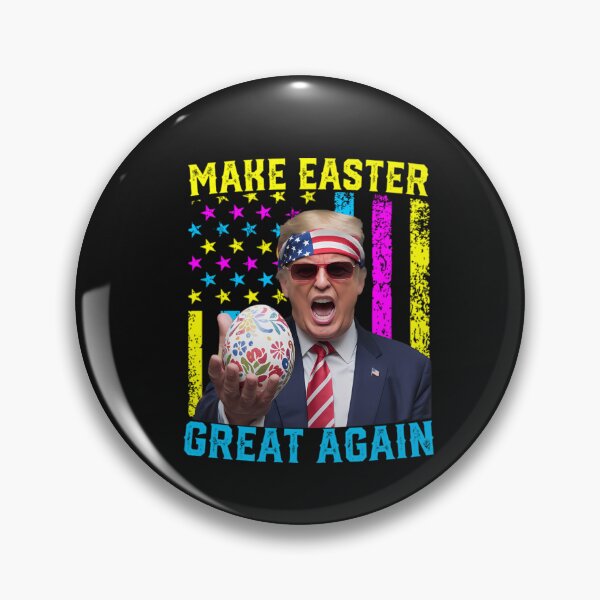 Item preview, Make Easter Great Again Funny Trump Bunny Spring Hunt Eggs  designed and sold by TalalosART.