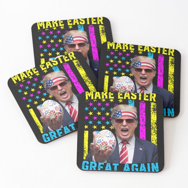 Item preview, Make Easter Great Again Funny Trump Bunny Spring Hunt Eggs  designed and sold by TalalosART.