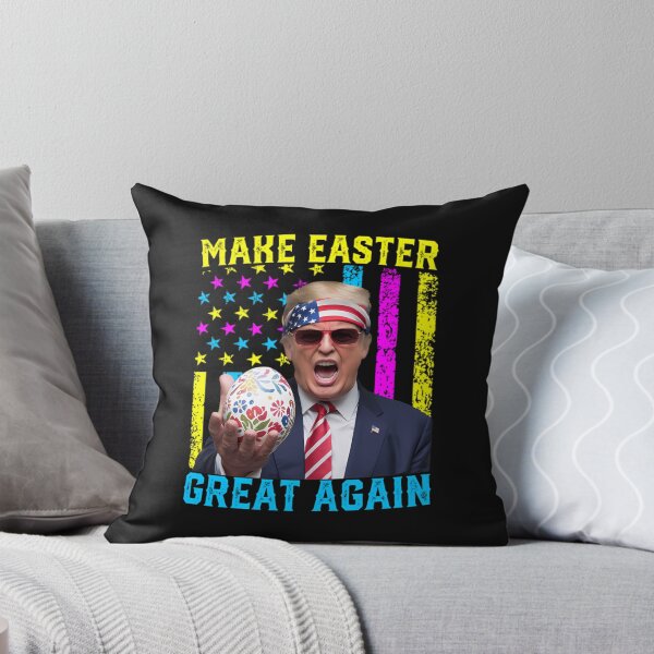 Item preview, Make Easter Great Again Funny Trump Bunny Spring Hunt Eggs  designed and sold by TalalosART.
