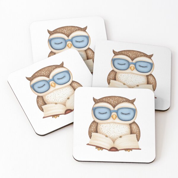 Item preview, Owls in Nature,Spiritual or Symbolic Owls,Cartoon-Style Owls,Cartoon-Style Owls designed and sold by Catherine1430.