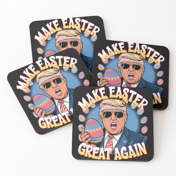 Item preview, Make Easter Great Again Funny Trump Bunny Spring Hunt Eggs designed and sold by TalalosART.