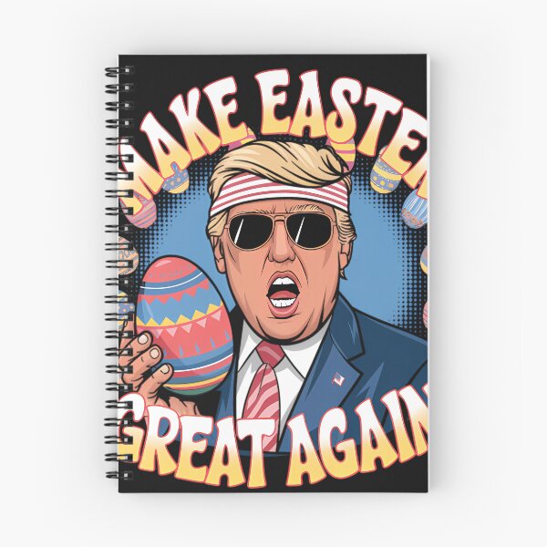 Item preview, Make Easter Great Again Funny Trump Bunny Spring Hunt Eggs designed and sold by TalalosART.
