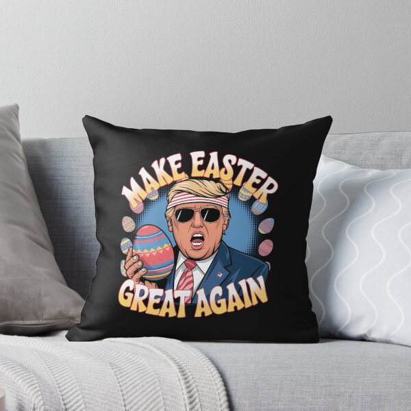 Item preview, Make Easter Great Again Funny Trump Bunny Spring Hunt Eggs designed and sold by TalalosART.