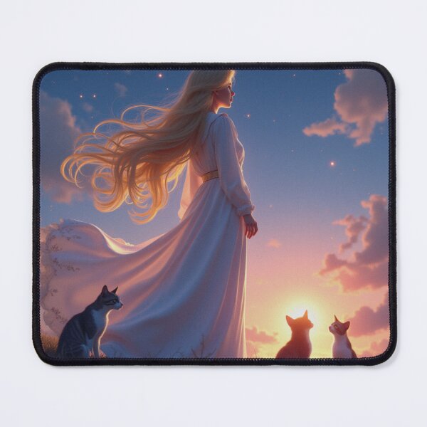 Item preview, Watching star with cats  designed and sold by colorsofcherry.